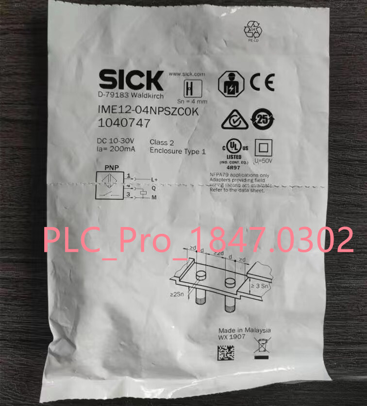 for 1PCS New SICK IME12-04NPSZCOK Proximity Switch Sensor Fast delivery
