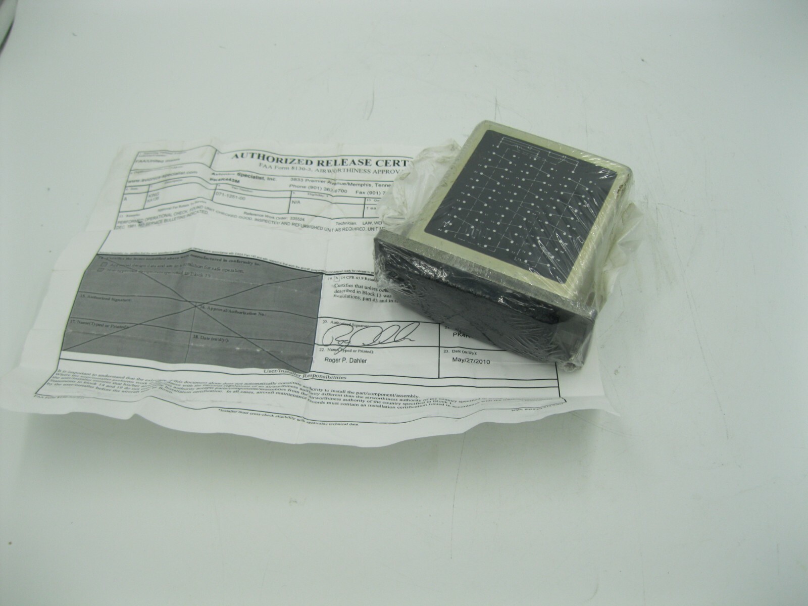 Bendix King KA-138 Relay 071-1251-00 Inspected Dual 8130