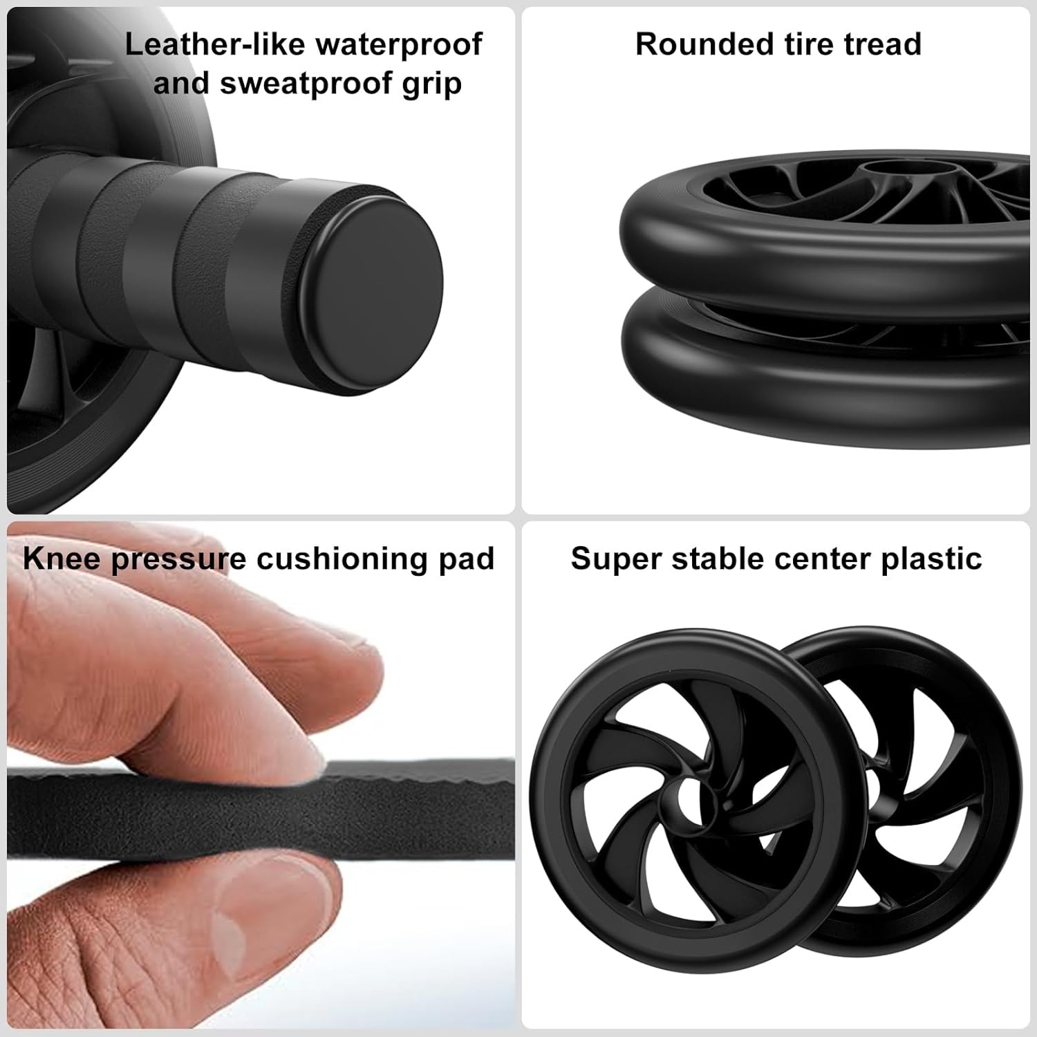 Abdominal Wheel, Ab Roller for Abdominal Exercise Machine, Abs Workout Equipment
