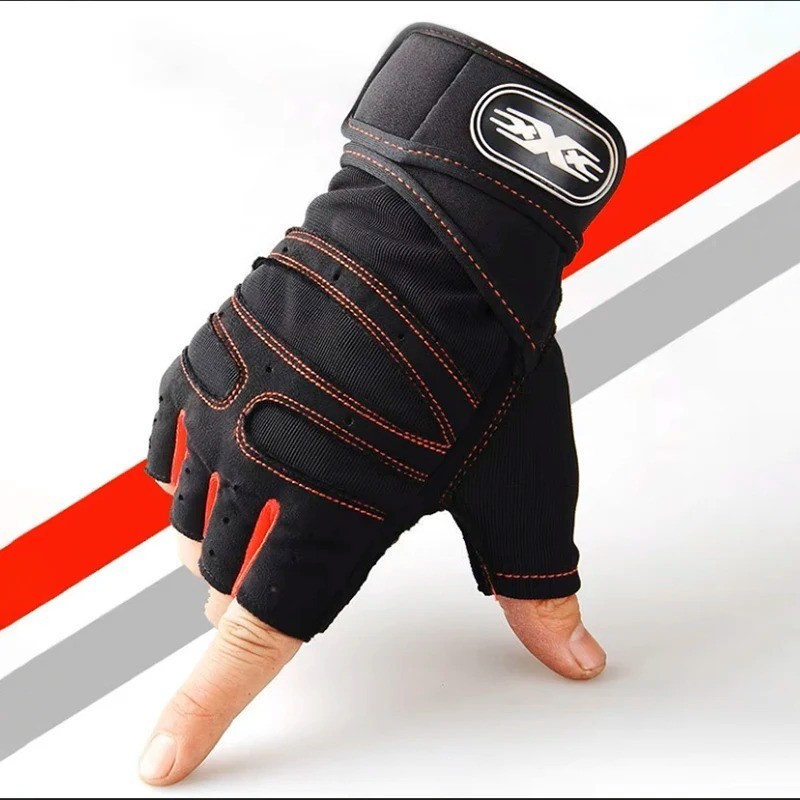 Weight Lifting Gym Gloves Fitness Training Workout Crossfit Exercise Men Women