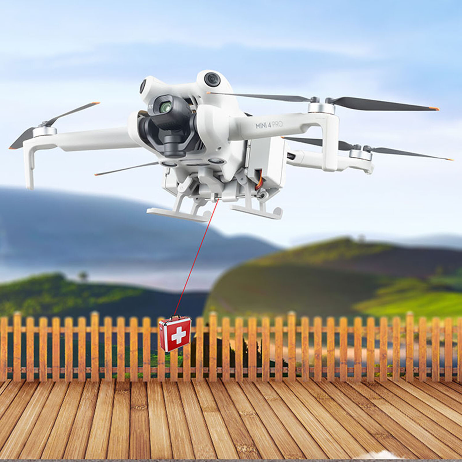 Thrower Robotic Arm Thrower Drone Accessories for DJI MINI 4PRO