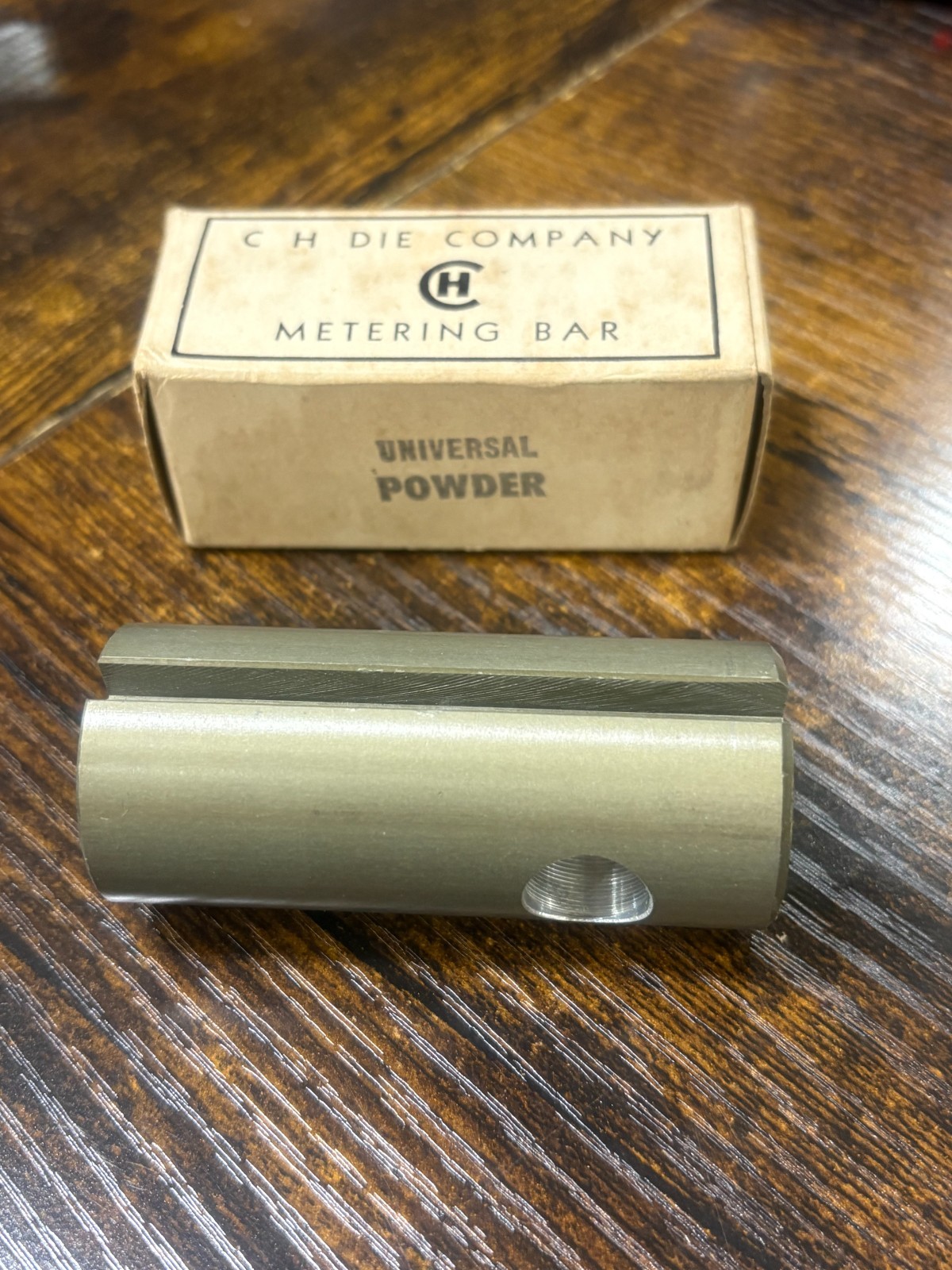 Vintage C&H  Universal Powder Metering Bar