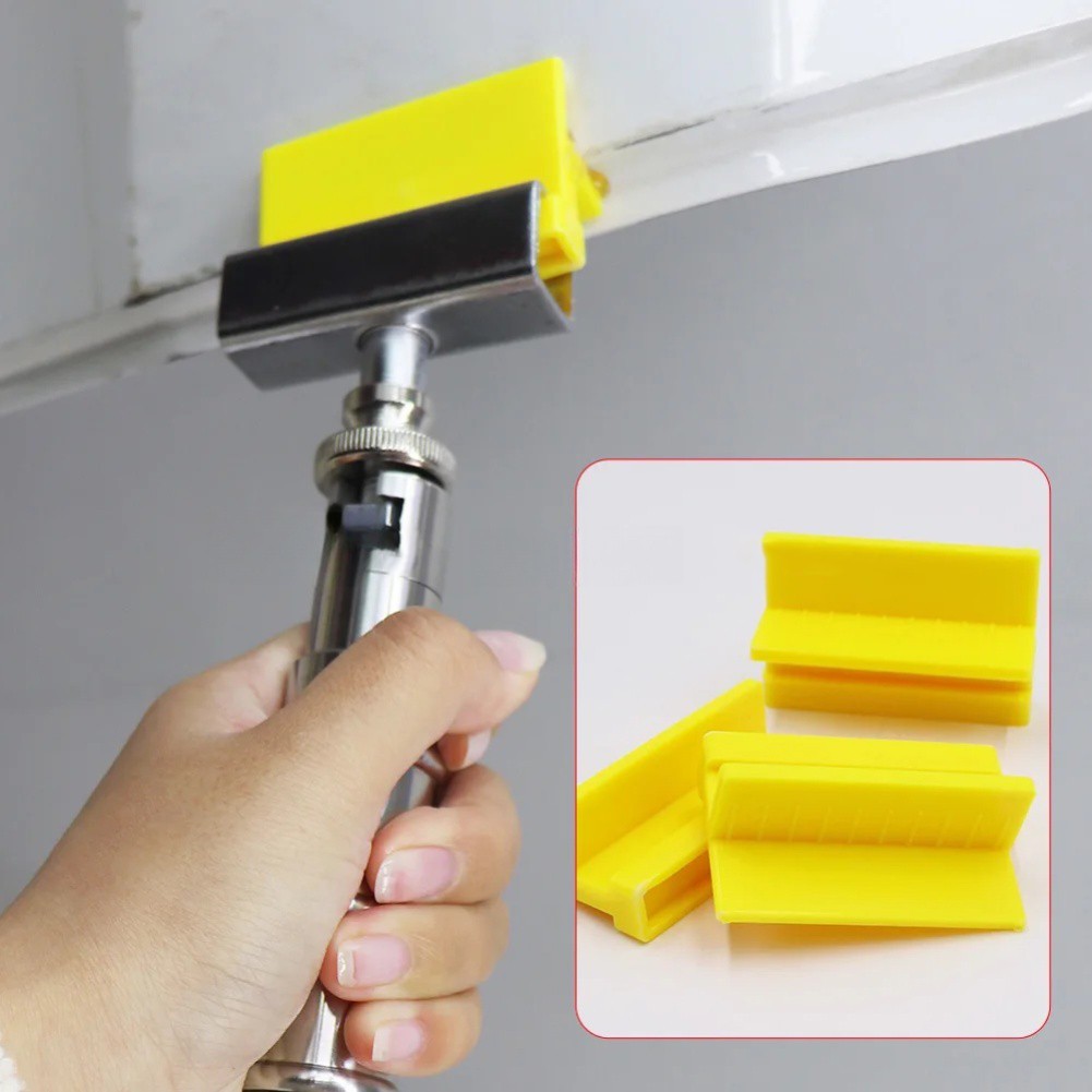 Plastic Dent Repair Puller Tool Kit 90 Degree Concave Pulling for Car Dent Fix