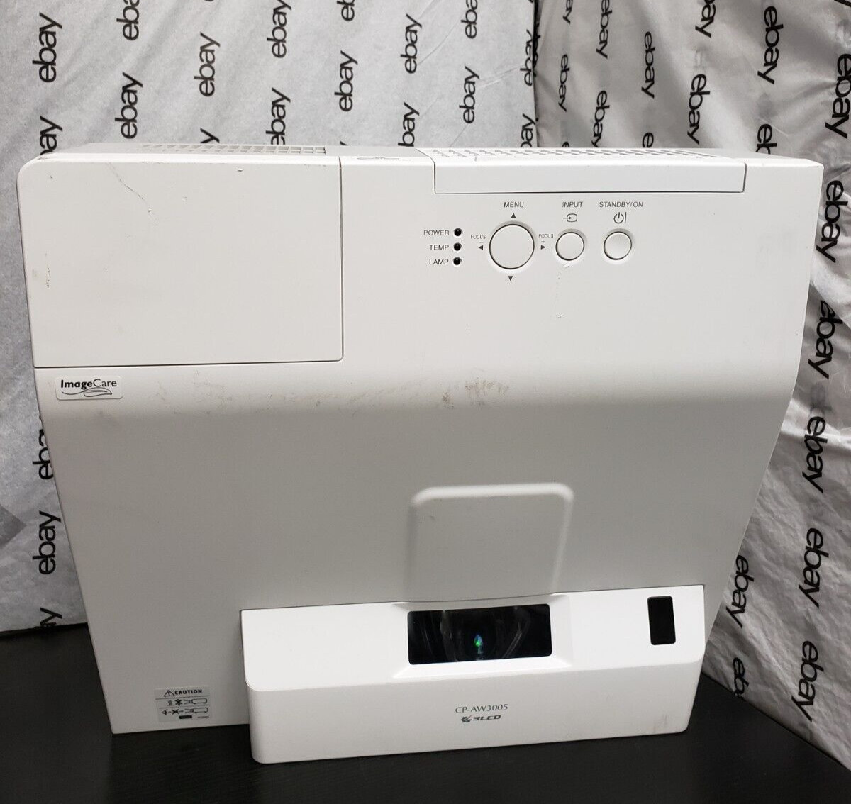 HITACHI CP-AW3005 Short Throw Projector w/ MOUNT *3678H LAMP HOUR*