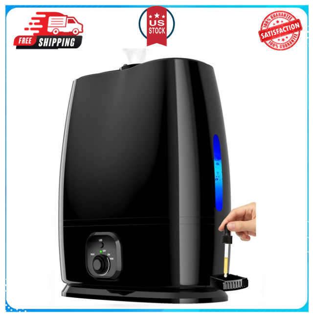 Everlasting Comfort 6L Humidifiers for Bedroom, Quiet 50HR Runtime No-Filter...