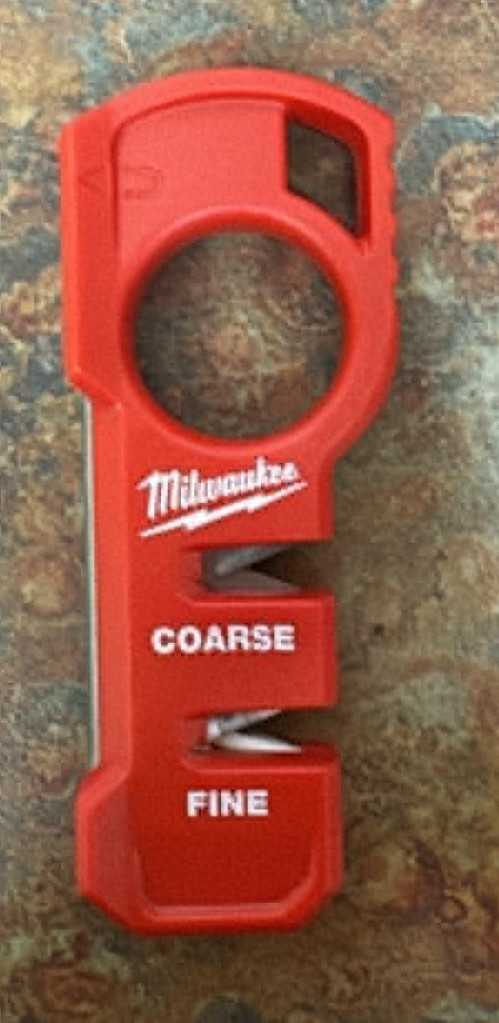 Milwaukee 48-22-1590 Compact Knife Sharpener Fine Coarse Free Shipping O1