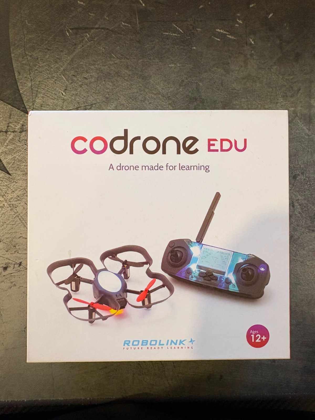 Robolink CoDrone EDU Programmable Quadcopter w/ Controller LED Color Sensors