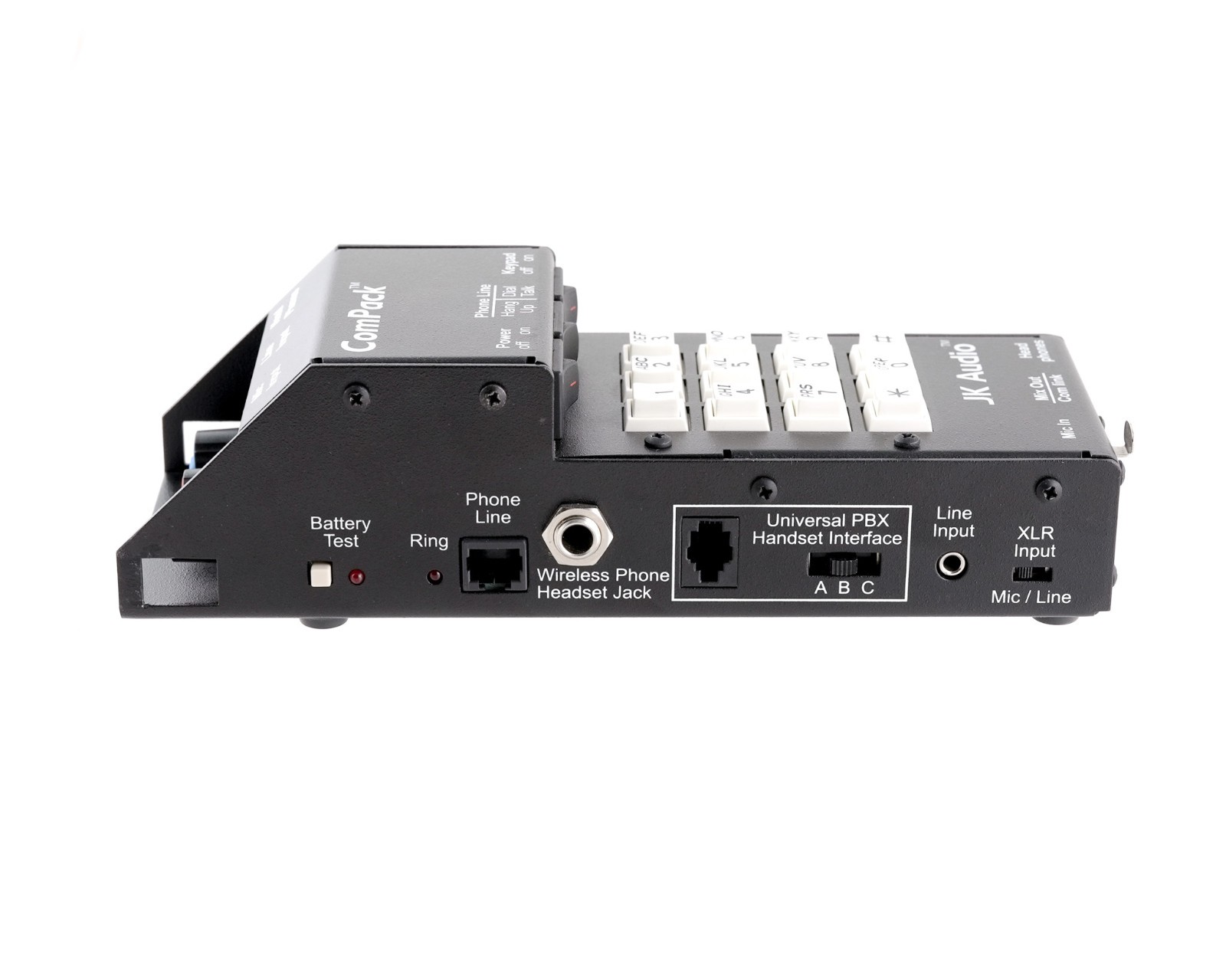 JK Audio ComPack Universal Telephone Audio XLR/TRS Interface w/ Power Supply