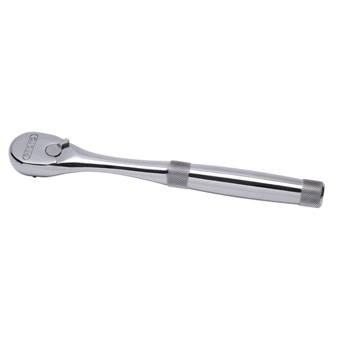 Proto J5249XL Full Polish 3/8" Drive 8-1/2" Premium Pear Head Standard Ratchet