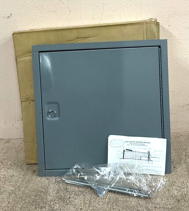 JL Ind. Emergency Fire Protection Door Access Frame 1-1/2 HR Rated 18" Square