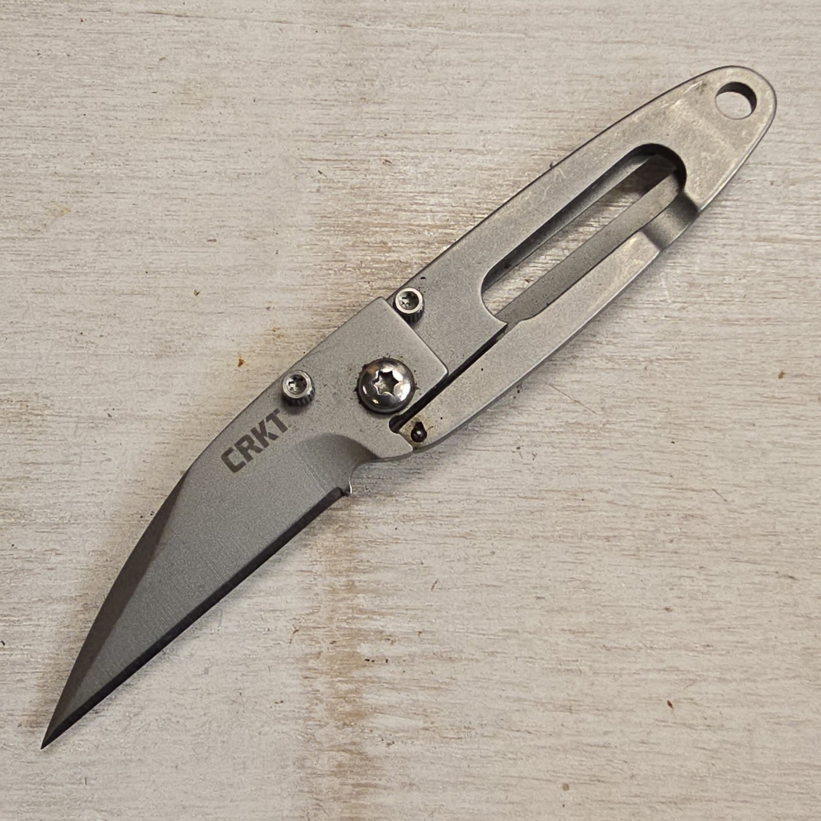 CRKT 5520 P.E.C.K. KNIFE ED HALLIGAN DESIGN KEYCHAIN KNIFE