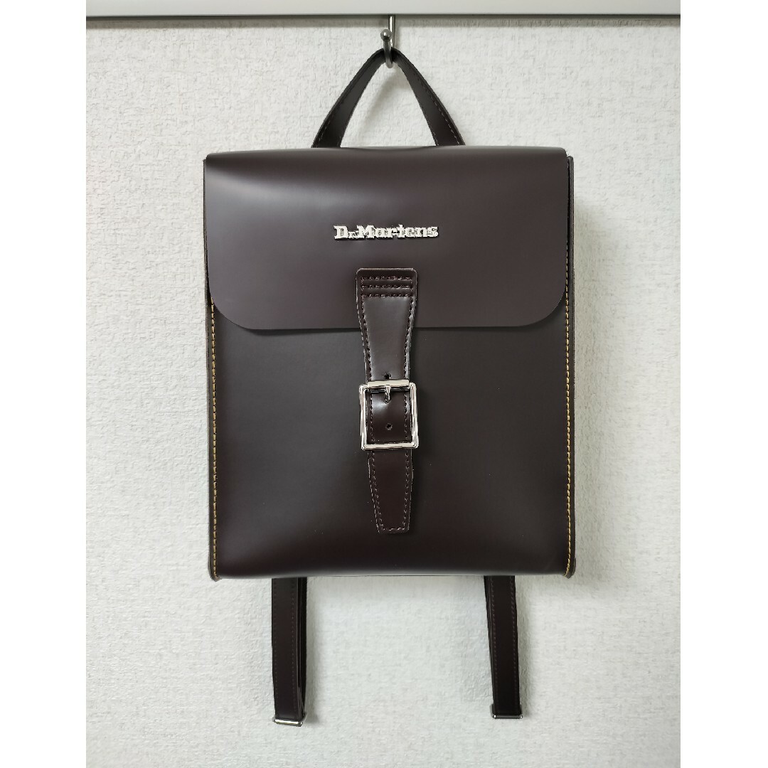 Dr. Martens Burgundy Kiev Leather Mini Backpack Used From Japan