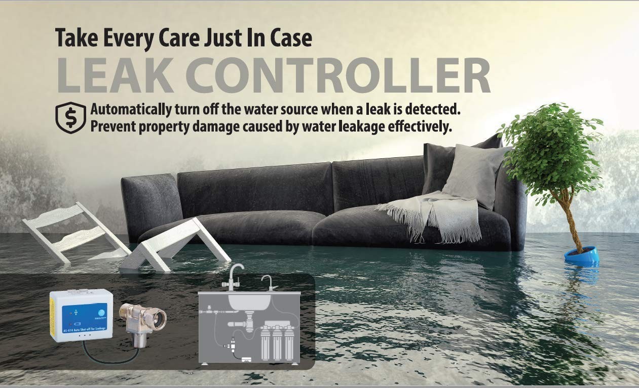 Savant AS-414, Auto Shut-Off Valve for Water Leak for 1/4 OD water line