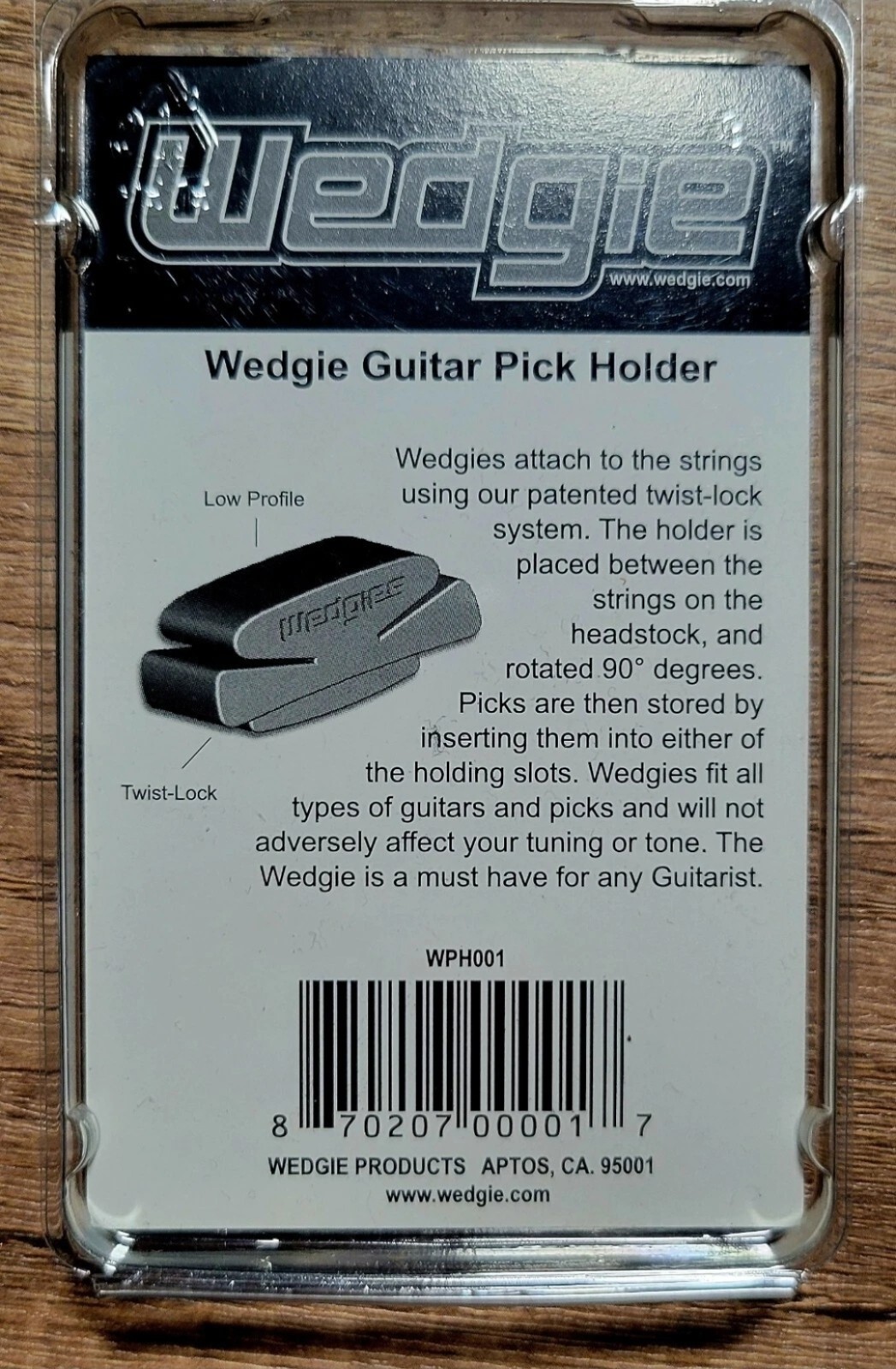 WEDGIE 5× The 5pc Bundle: 25 Guitar Pick Holders / The Original!
