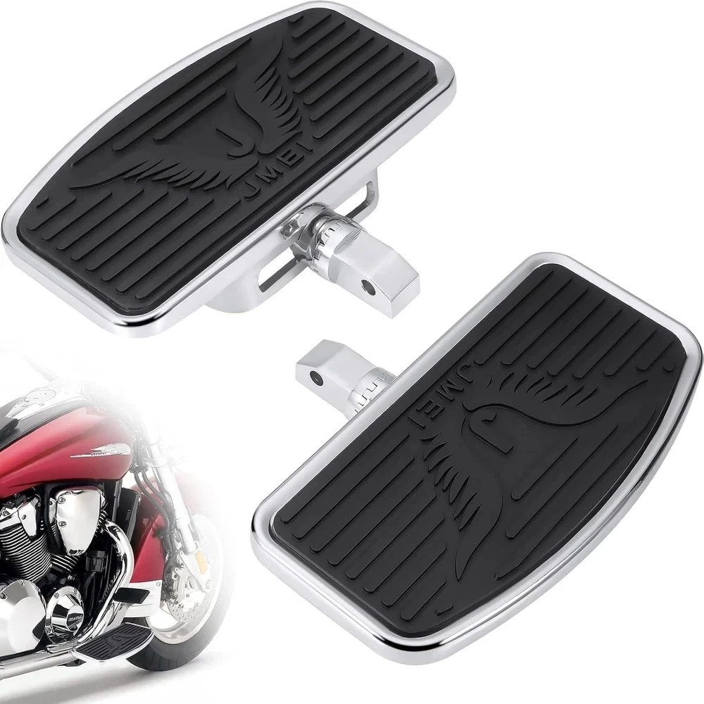 Adjustable Motorcycle Floorboards, Rider/Driver/Passenger Footboards Footrest...