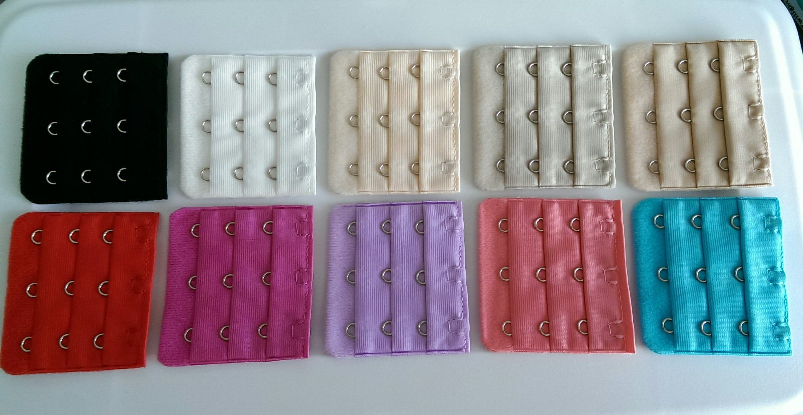 SALE! Soft Bra Extenders ~YOUR CHOICE~ 1 or 3pk~3 Hooks 3 Rows Band-USA Seller!