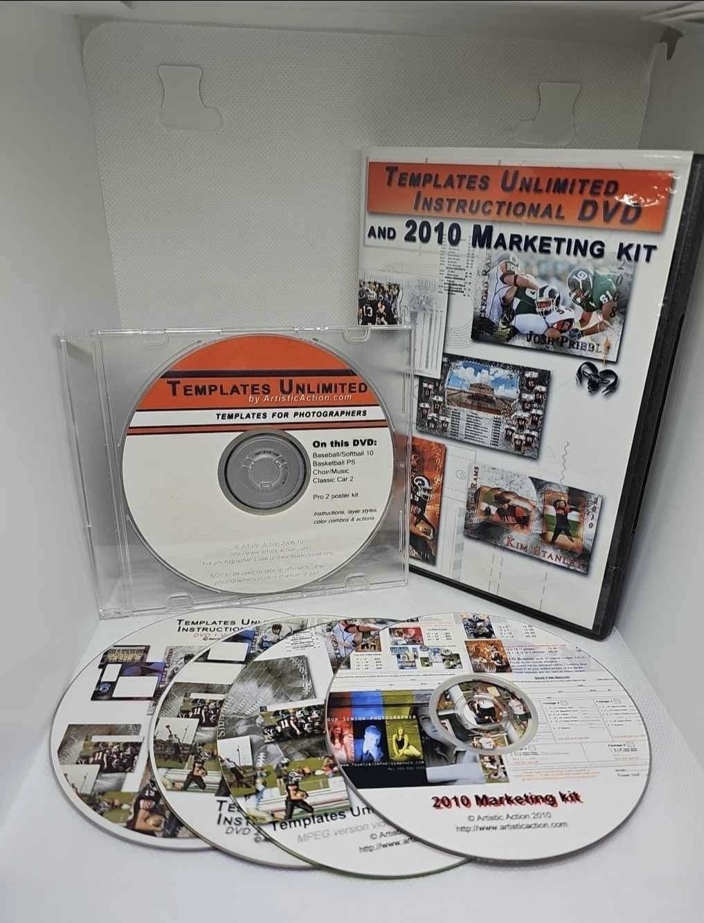 Templates Unlimited Instructional + Templates for Photographers (5 Disc)