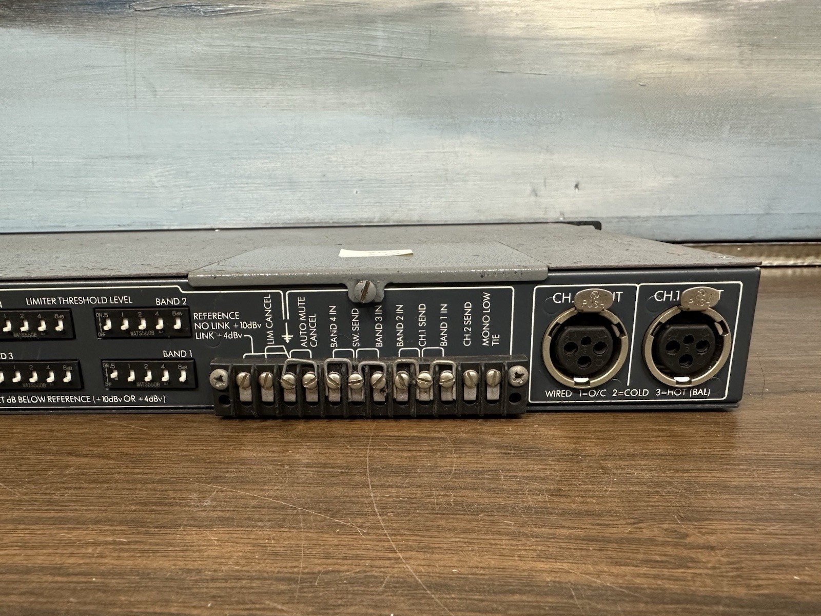 BSS FDS-360 Frequency Dividing System Crossovers - With Two Cards