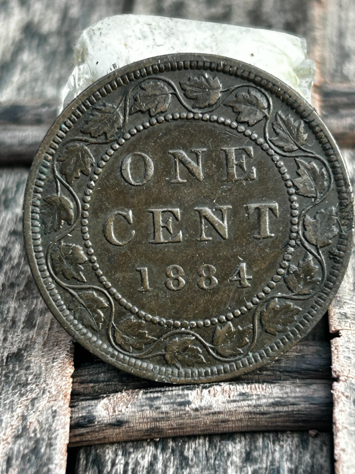 1884 Canada 1 One Cent Coin | Fine Collectable Grade REF i 94