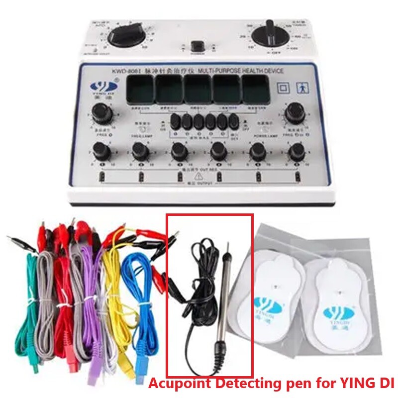 KWD808 Electric Machine Accessory - Acupoint Detecting Pen Electrode Wire/Pads