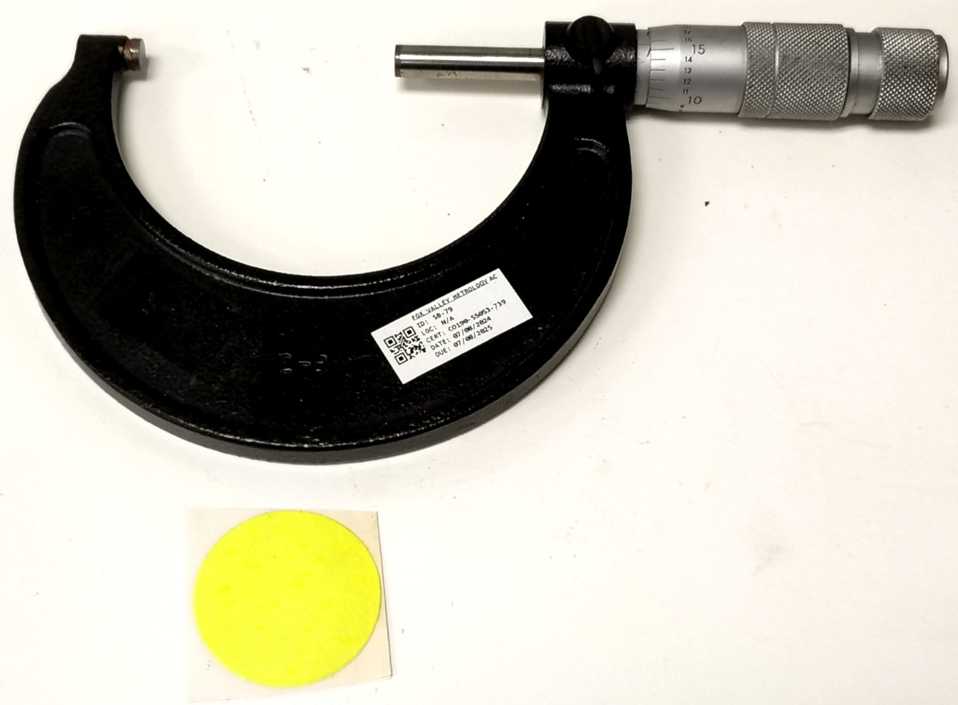 BROWN & SHARP OUTSIDE DIAMETER MICORMETER 2-3"/.001 RANGE STEEL MATERIAL PN51