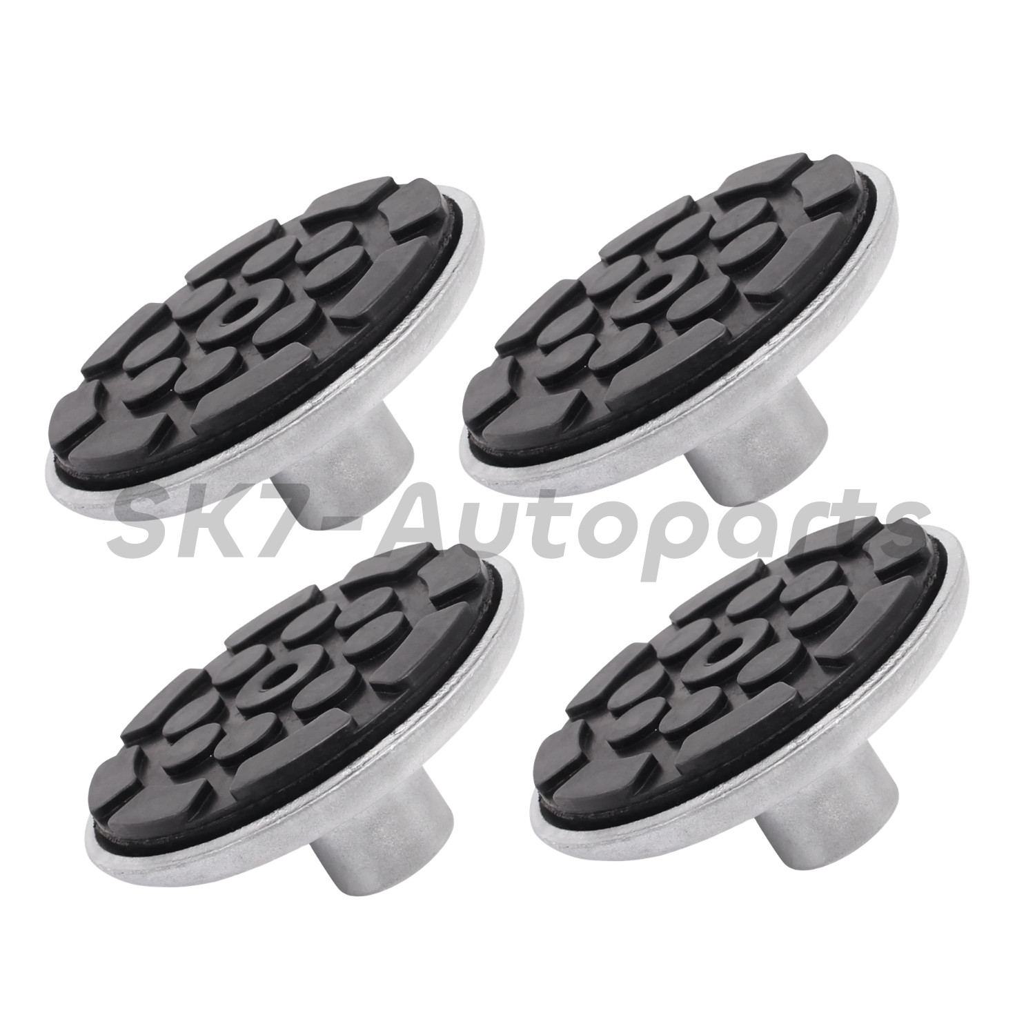 For Round Lift Pad w/Rubber Atlas Automotive Equipment Durable Pad (1 1/2" Peg)