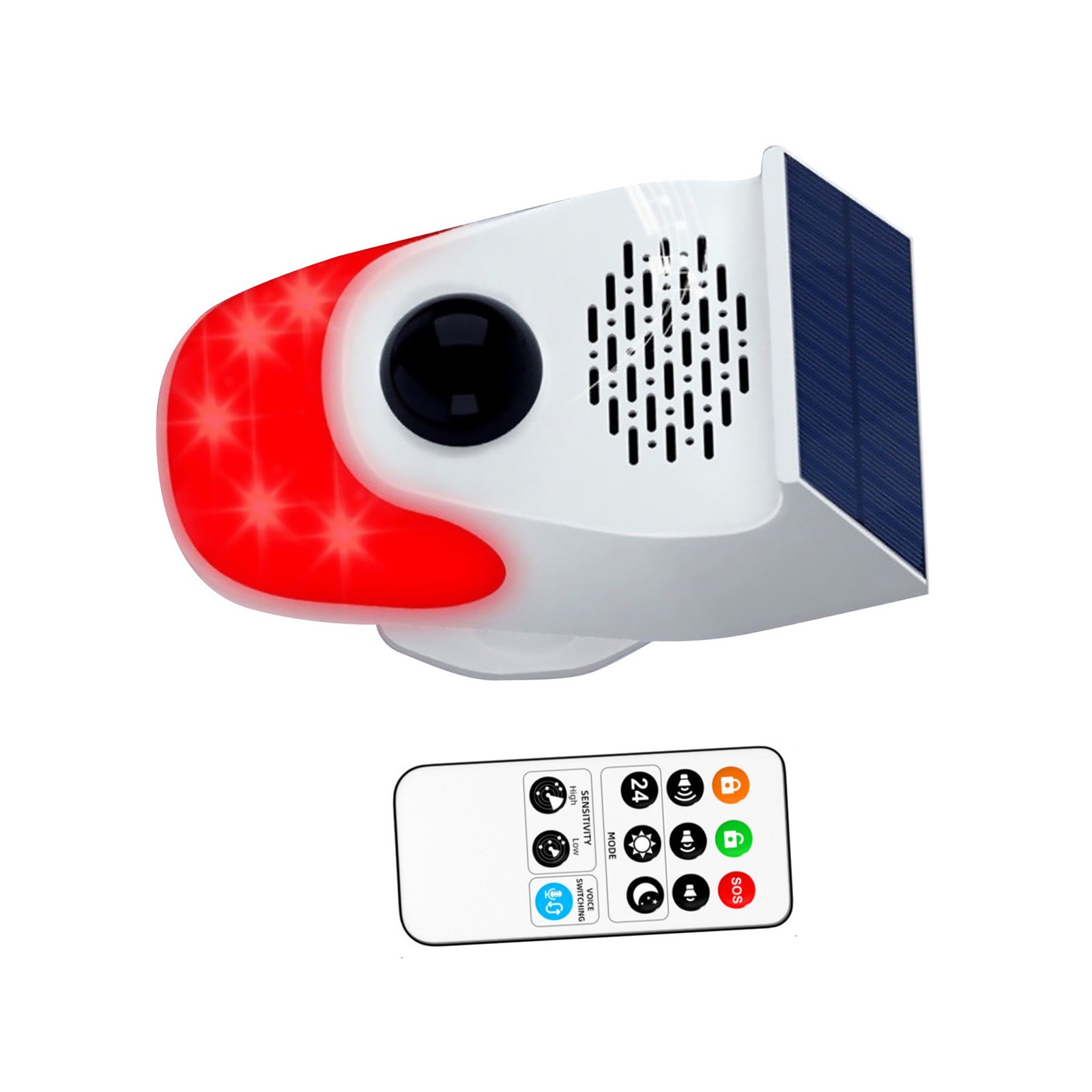 Home Infrared Detector 120dB High Pitched Alarm 24-Hour All-Day Alarm Mode