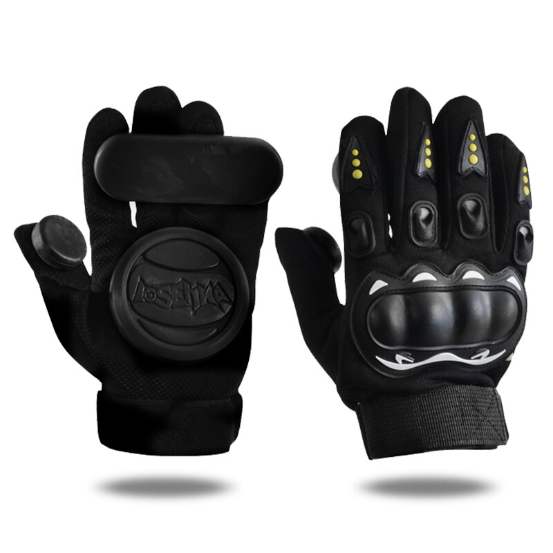 Downhill Skateboard Gloves Roller Long Board Slider Skateboard Turning Gloves