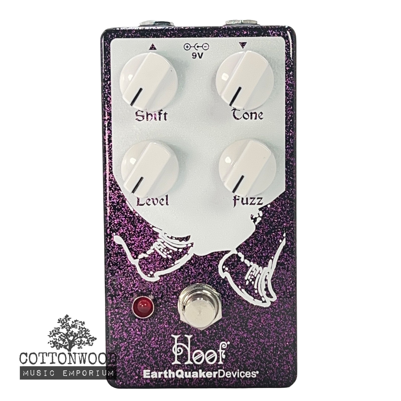 EarthQuaker Devices Hoof V2 - Purple Sparkle - Cottonwood Music Exclusive Color