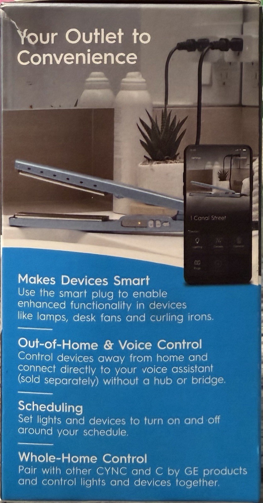 C by GE - INDOOR Smart Plug with Smart PLUG - Alexa / Google ASSISTANT FAST SHIP