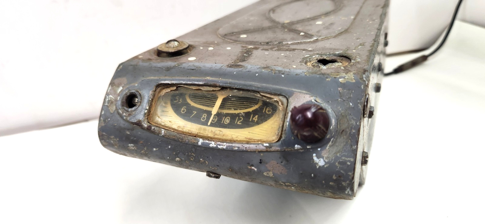 1947 47 Philco Model UN6-100 Under Dash Tube Car Radio~Tested & Powers Up!