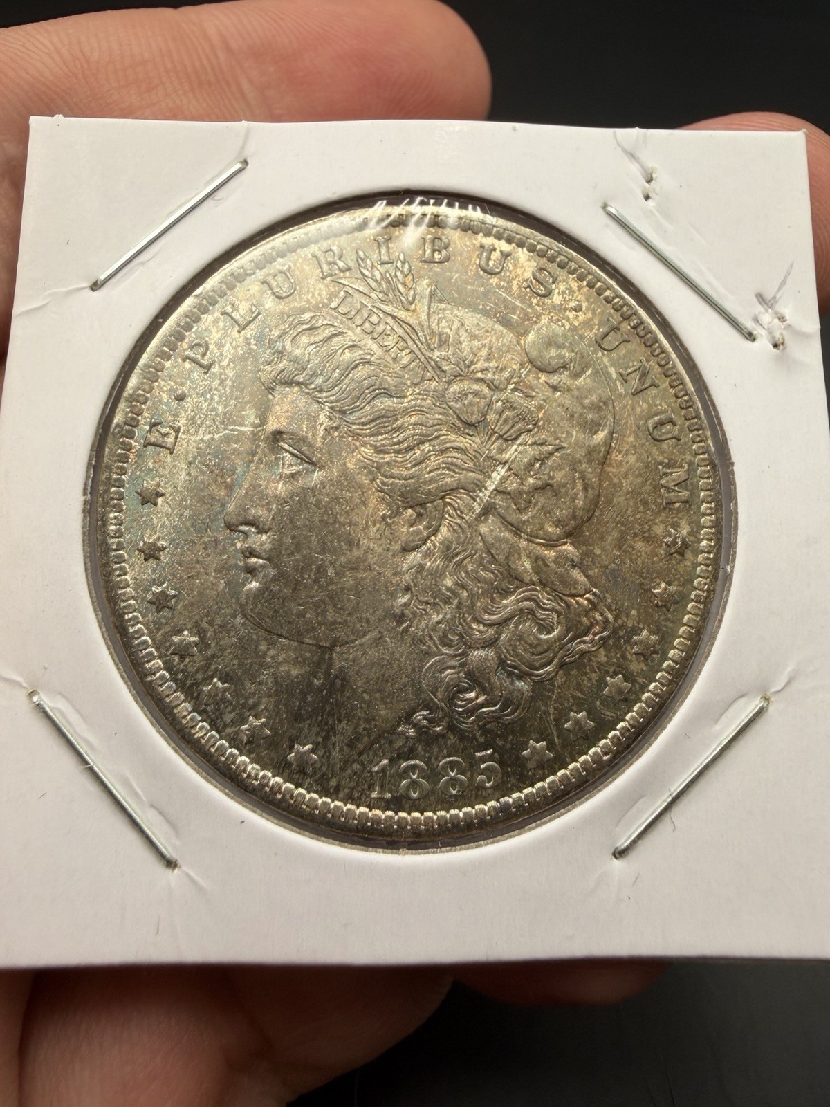 1885 O Morgan Dollar - Gem BU - Toned - As Shown! (#2502)
