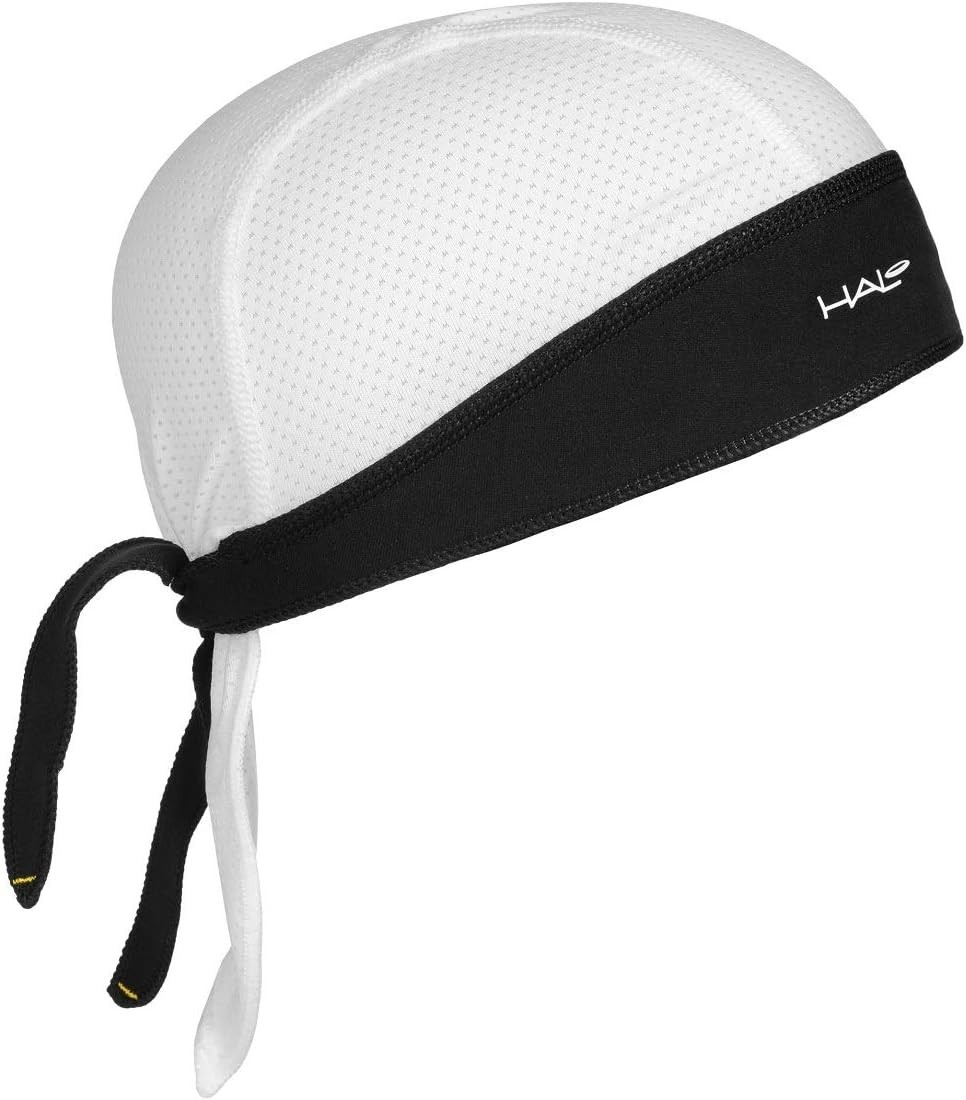 Halo Headband Protex Bandana Sweatband - WHITE - ADJUSTABLE - Made in USA