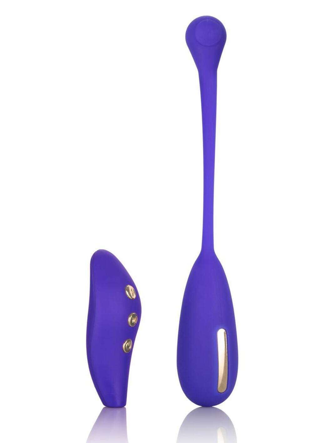 Impulse Intimate E-Stimulator Silicone Rechargeable Kegel Balls with Remote Cont