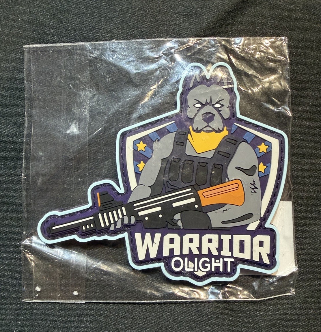 Olight Dog Warrior Patch Swag