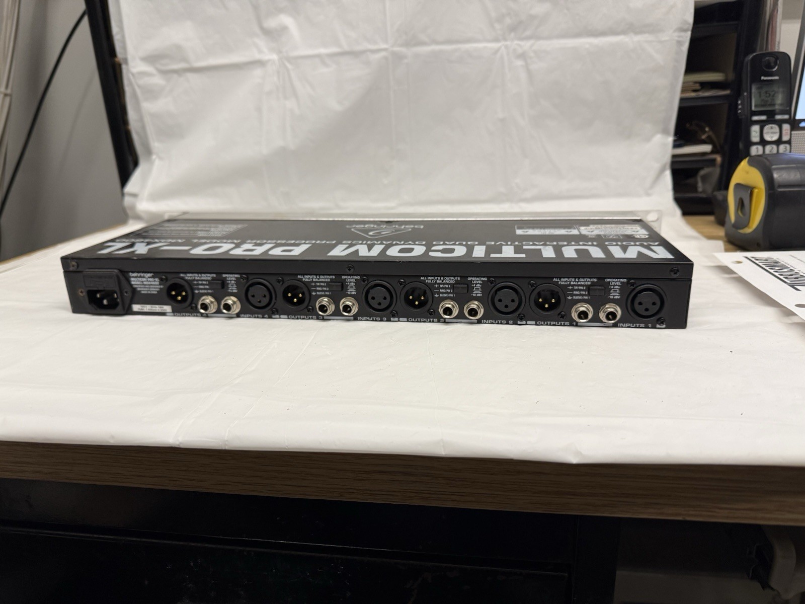 Behringer MULTICOM PRO-XL MDX4600 4-Channel Rackmount Dynamic Processor