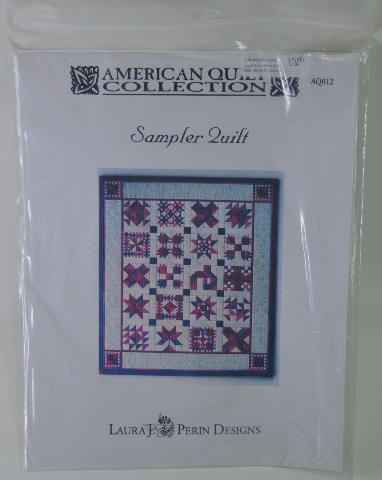 Laura J Perin Designs Sampler Quilt Vintage Rare Pattern American Collection