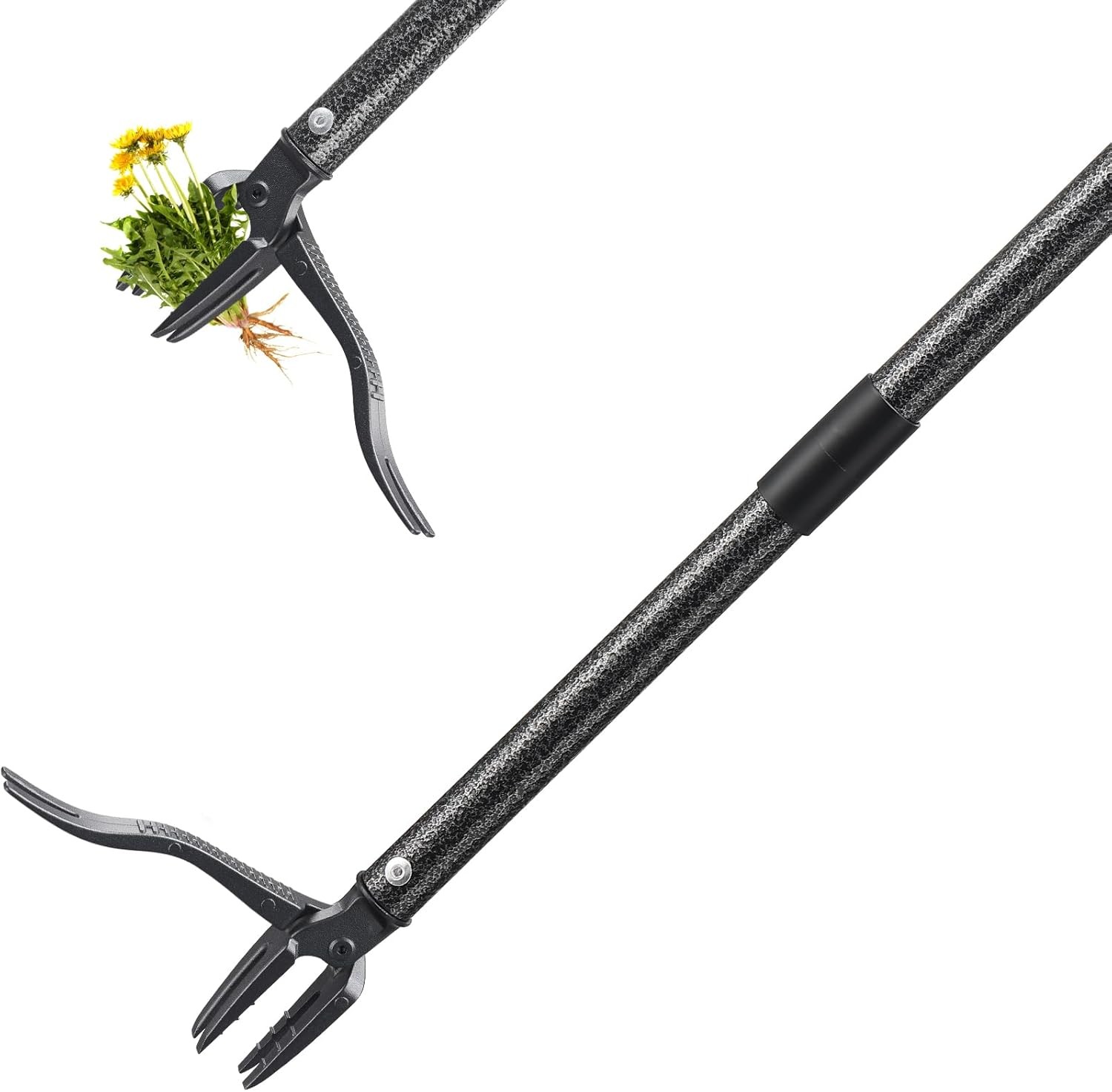 Weed Puller with Long Handle- 63inch - Adjustable Stand Up Tool,...