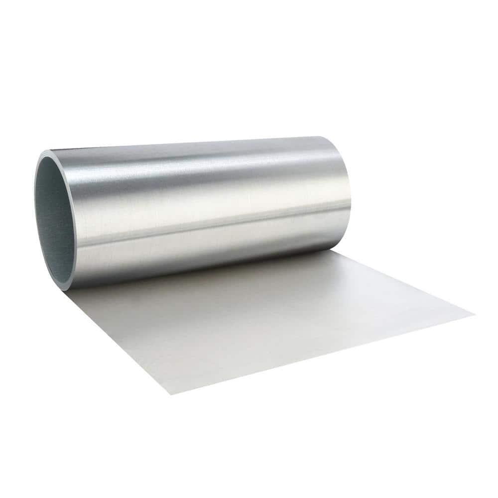 Aluminum Roll Valley Flashing 14 in x 10 ft Roof Drip Edge Trim Mill Finish