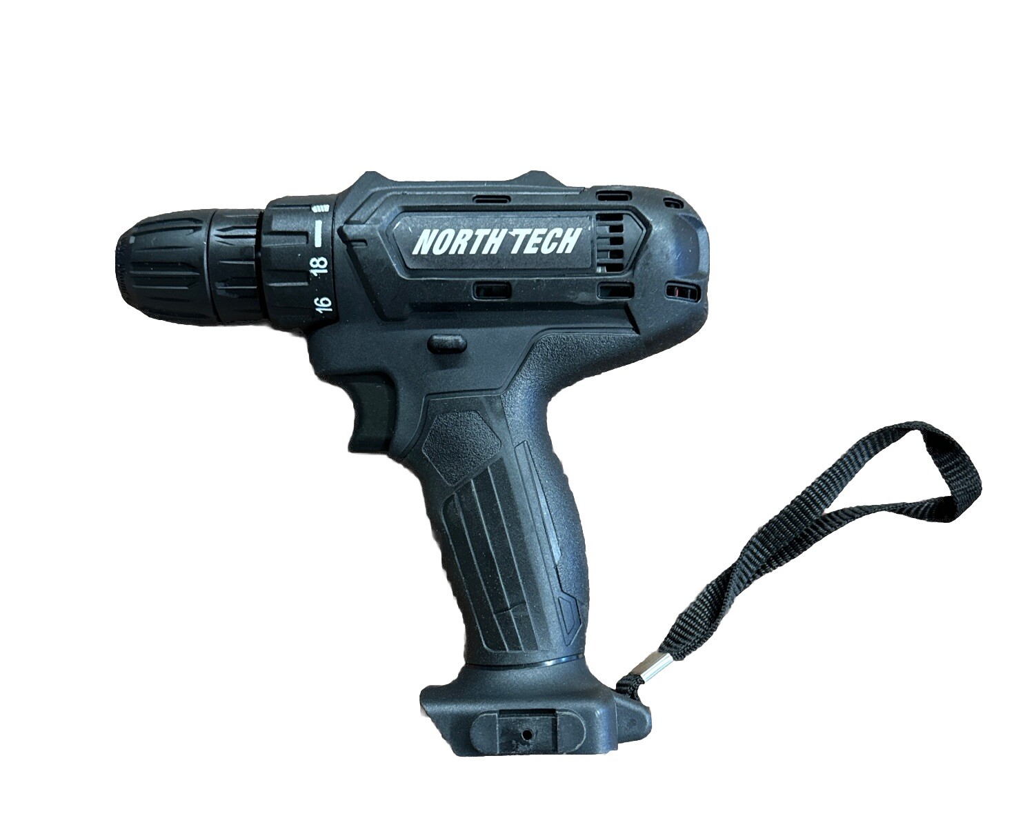 North Tech 18-Volt Cordless 3/8" Drill Kit Bare Tool Only