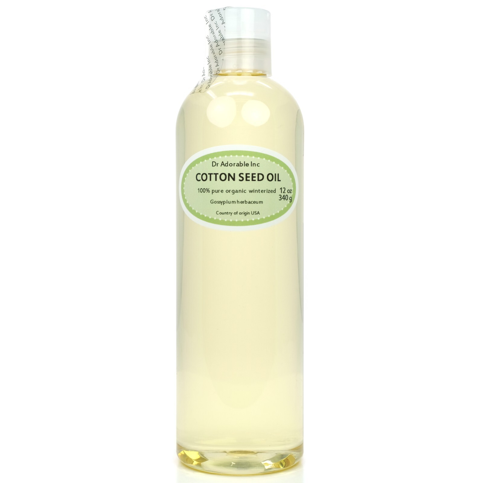 12 OZ COTTONSEED OIL ORGANIC WINTERIZED SOAP COOKING