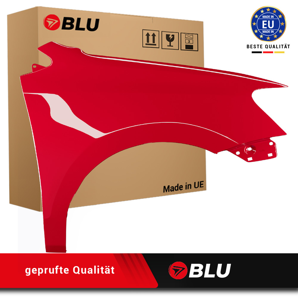 Fender For VW Polo 6R V 5 LP3G Right Red 2009-2017 Front Painted New