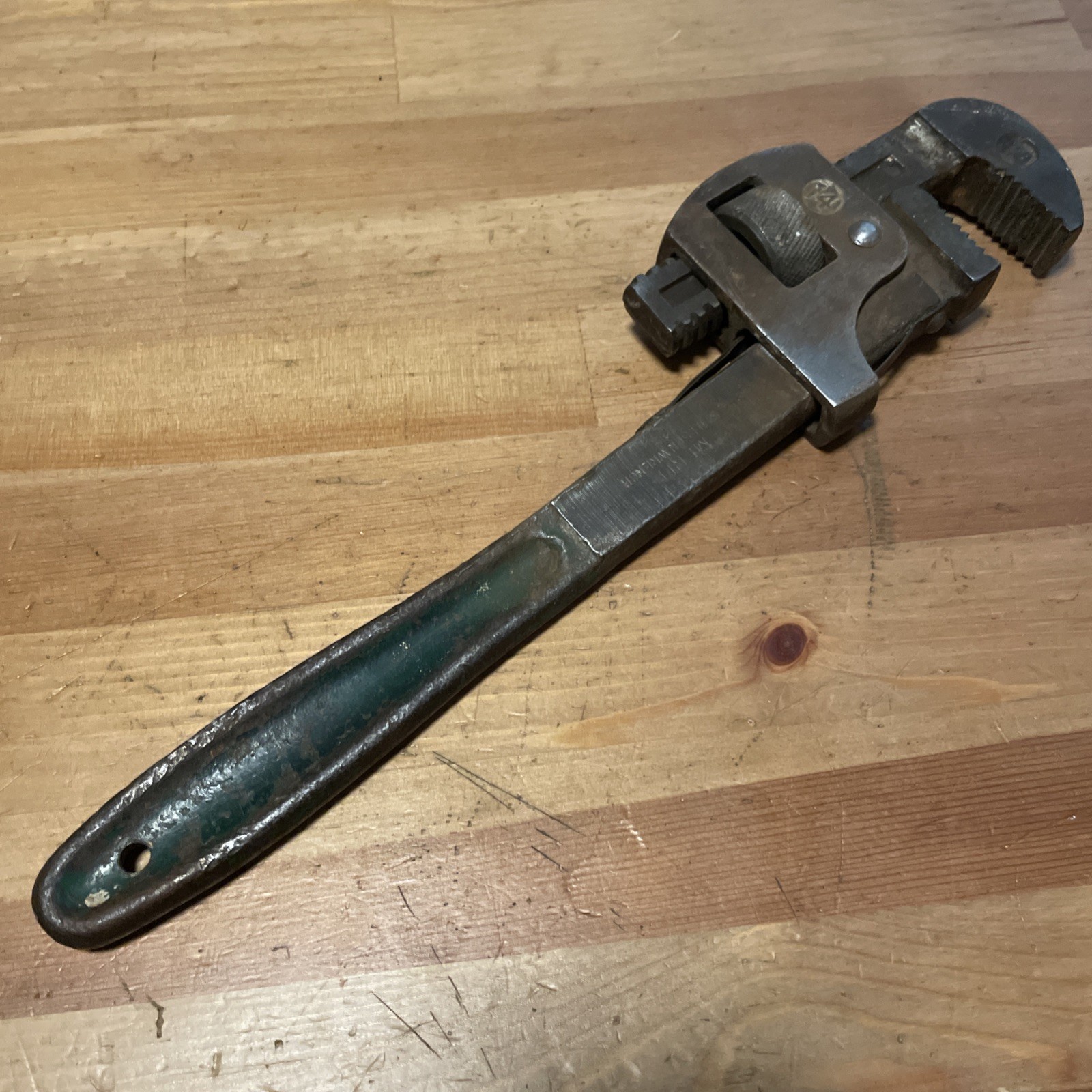 Merit Stillson 14” Monkey Wrench Pipe Wrench Tools USA Vintage