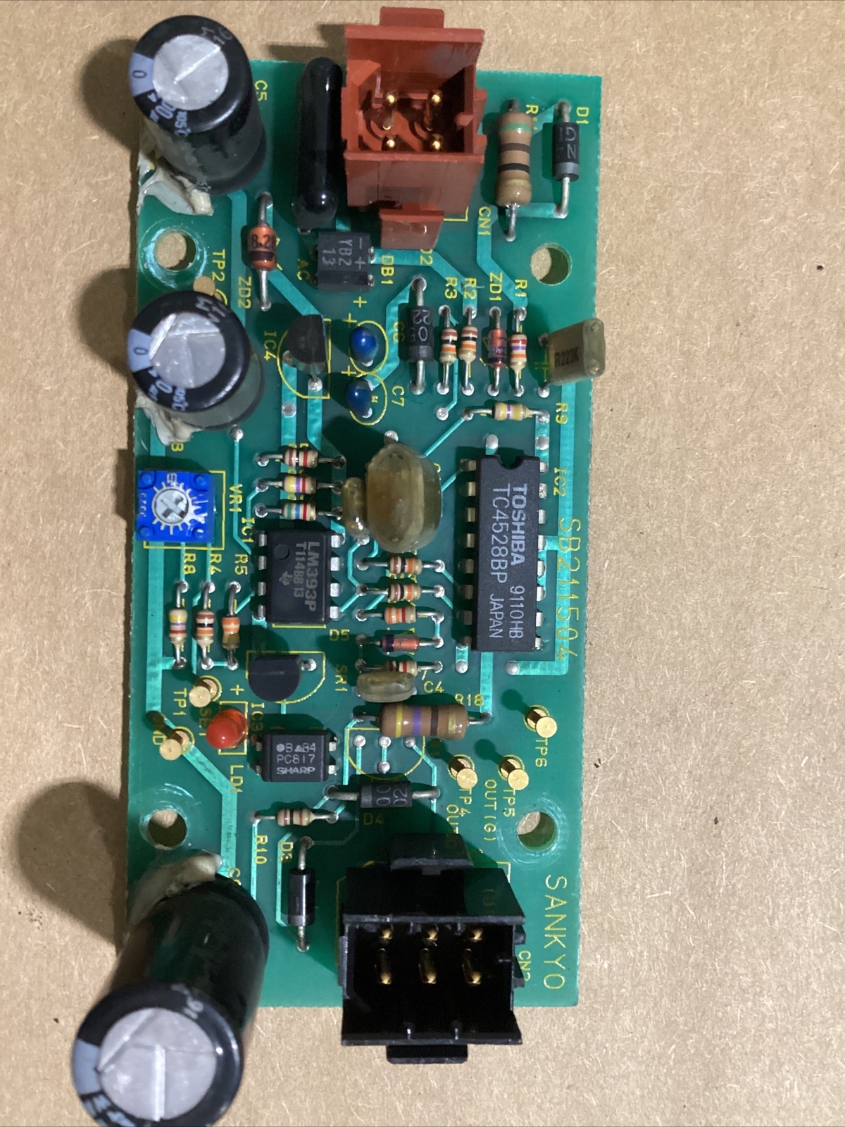 Sankyo SB211504 Circuit Board #651I114