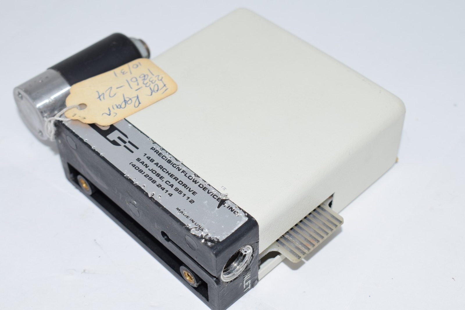 PARTS Precision Flow Devices Mass Flow Controller, SiH4 Gas 300 SCCM