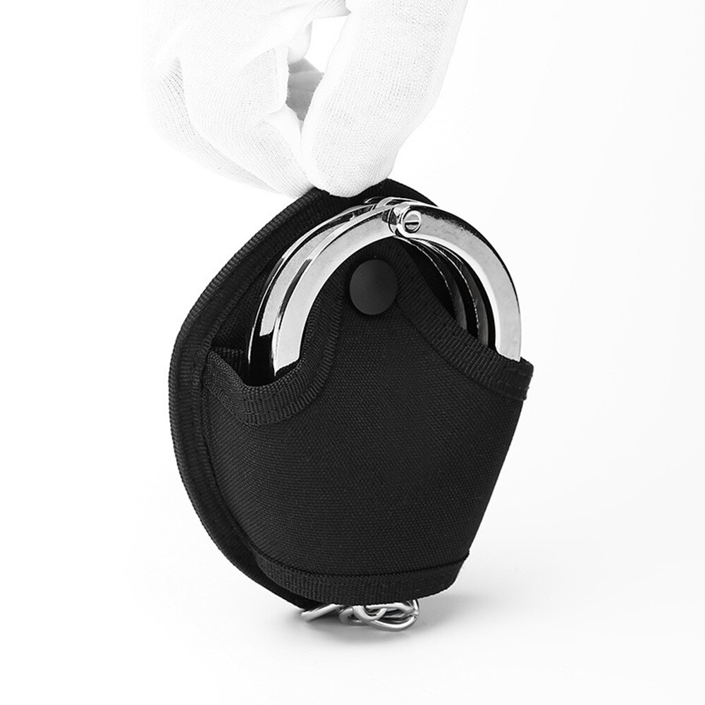 2Pack Tactical Open Top Handcuff Case - Quick Release Duty Belt Handcuff Holder