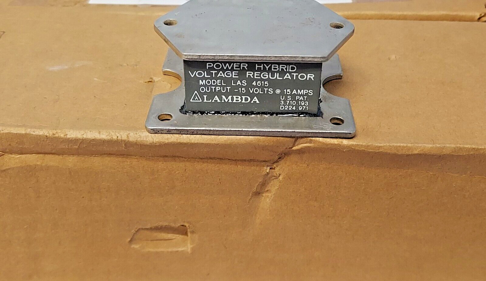 '1 PIECE' - PN# LAS-4615, LAS4615 - LAMBDA - REGULATOR, VOLTAGE
