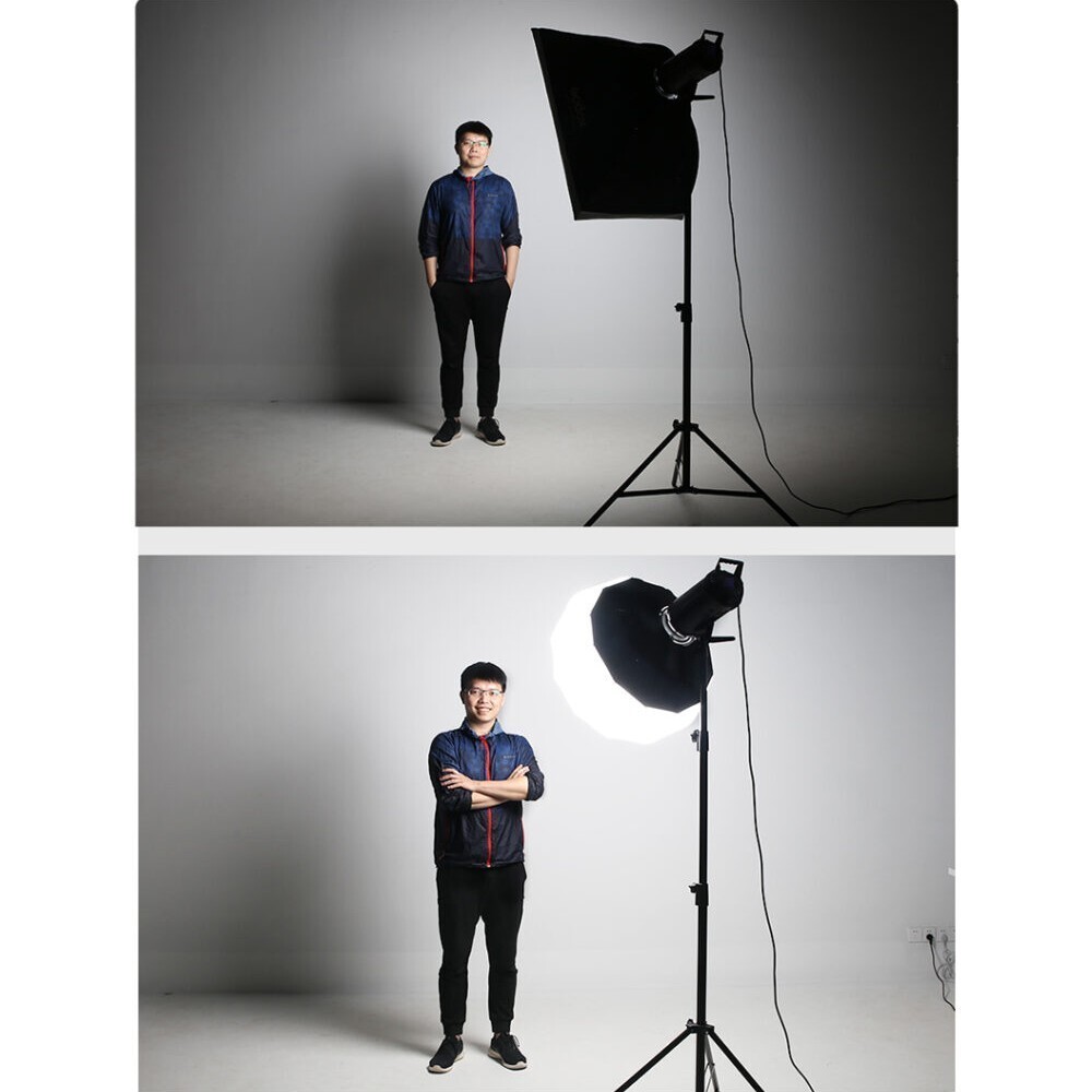 NiceFoto L-Φ65cm Lantern Softbox 26" 65cm Bowens Studio LED Quick Release