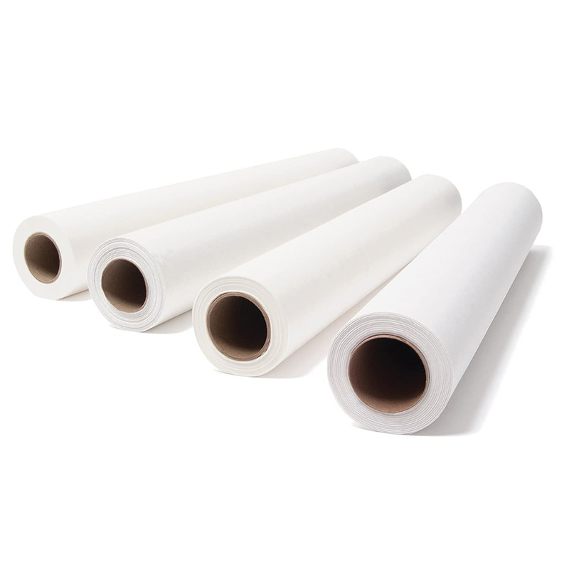 Tidi 617 Avalon Exam Table Paper White 21 X 125 Pack Of 12 Standard Crepe Paper