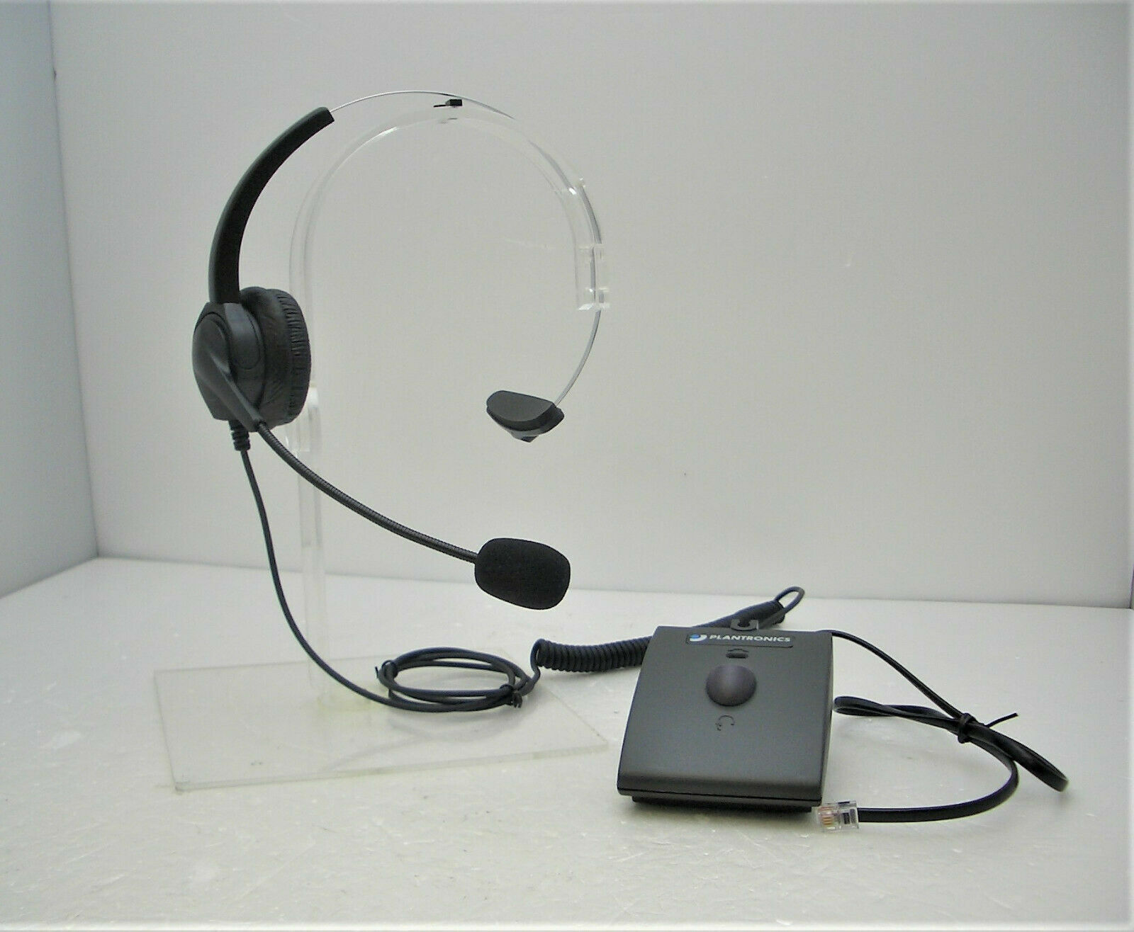 Earsing T300 Mono Headset + Plantronics BiWay switch for Avaya PARTNER 6 18D 34D